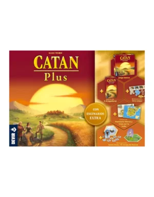 Juego de mesa Catan Plus con expansiones incluidas