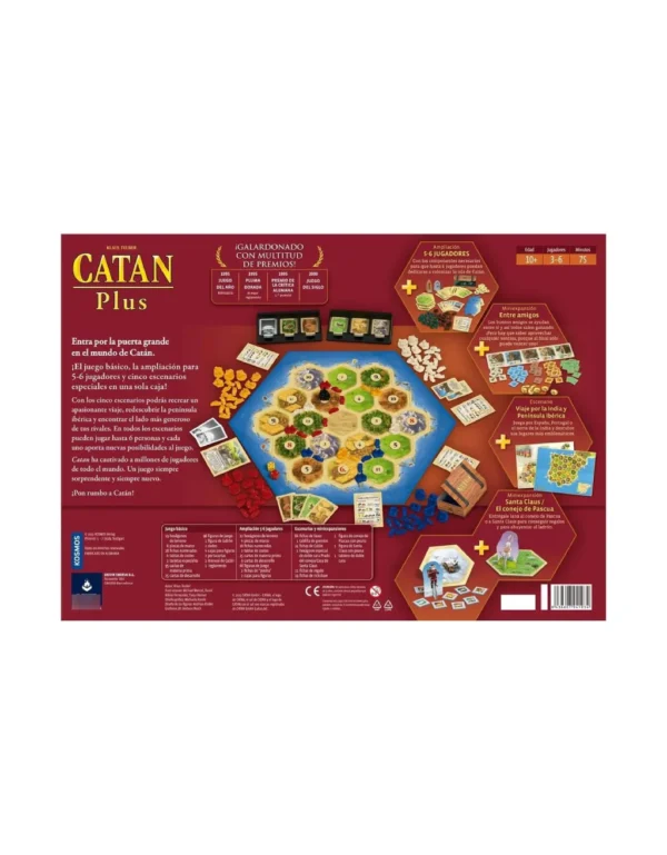 Catán Plus escenario viaje por la India y Península Ibérica.