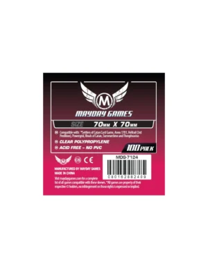 funda cuadrada 70x70 fucsia standard 100 unidades