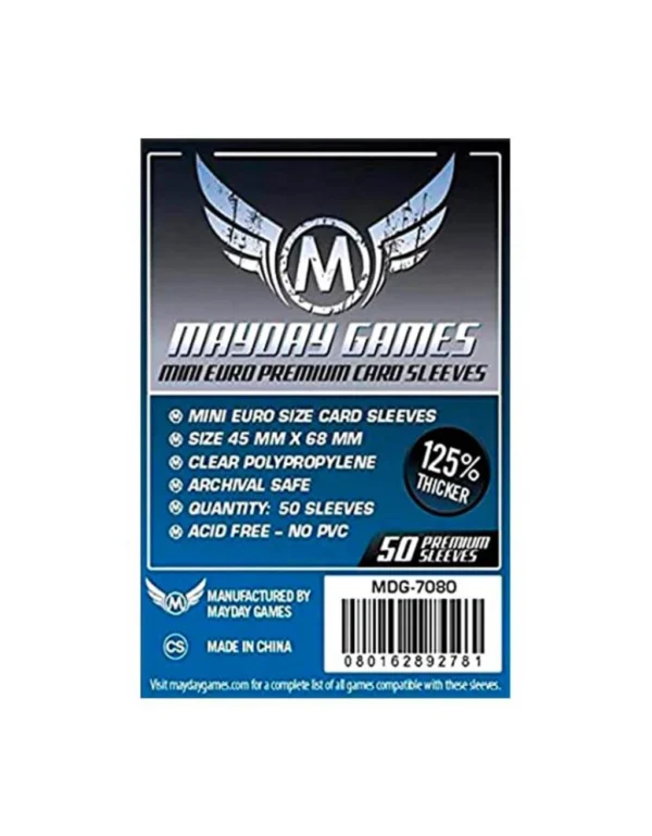 funda mini euro azul premium 45x68mm 50 unidades