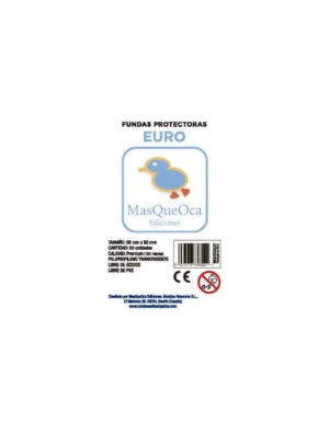 funda mqo euro celeste 59x92mm 50 unidades