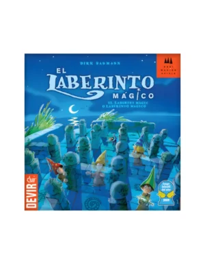 Juego de mesa Laberinto Mágico con temática de hechizos, tablero móvil y piezas encantada