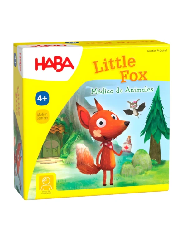 Juego de mesa infantil Little Fox Médico de Animales con figuras de animales y accesorios veterinarios