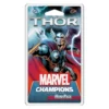Expansión Marvel Champions Thor con cartas de héroe asgardiano y habilidades de trueno