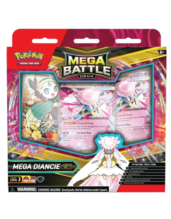 CARTAS DE POKEMON TCG MEGA BATTLE DECKS DIANCIE EX