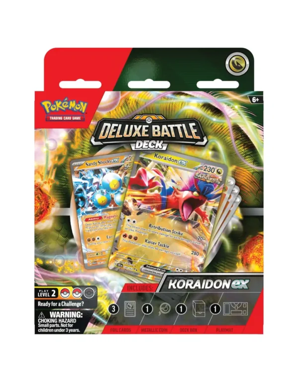 CARTAS DE POKEMON TCG DELUXE BATTLE DECK KORAIDON EX