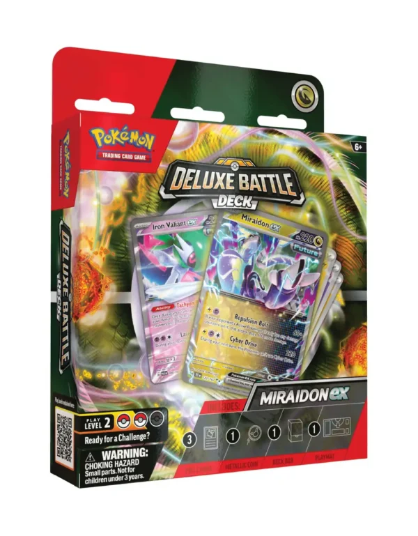 CARTAS DE POKEMON TCG DELUXE BATTLE DECK MIRAIDON EX