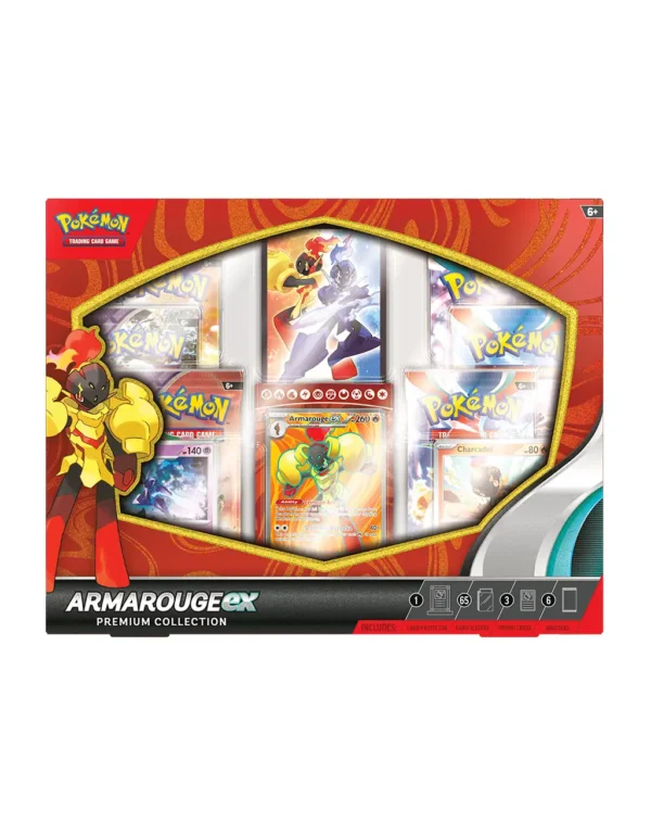 CARTAS DE POKEMON TCG ARMAROUGE EX PREMIUM COLLECTION